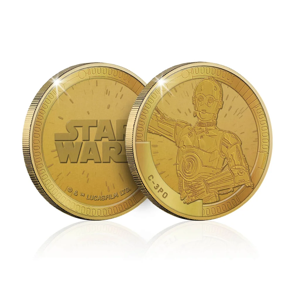 Collectible Star Wars Commemorative Coin: C-3PO - Zavvi Exclusive (Limited to 1000) Image 1