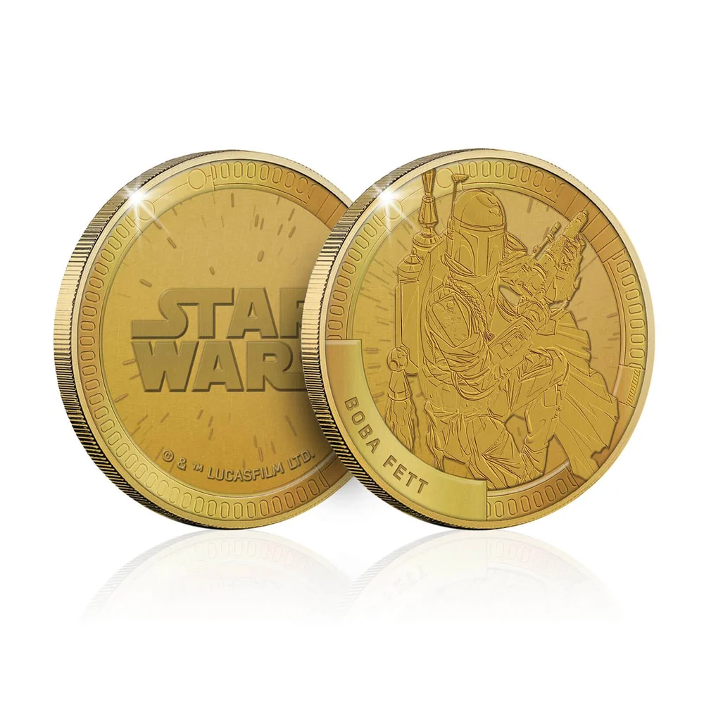Collectible Star Wars Commemorative Coin: Boba Fett - Zavvi Exclusive (Limited to 1000) Image 1