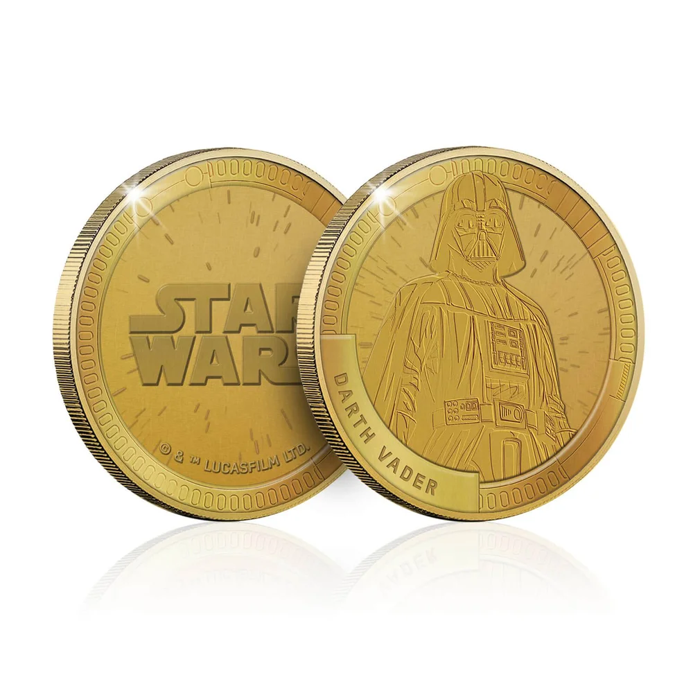 Collectible Star Wars Commemorative Coin: Darth Vader - Zavvi Exclusive (Limited to 1000) Image 1