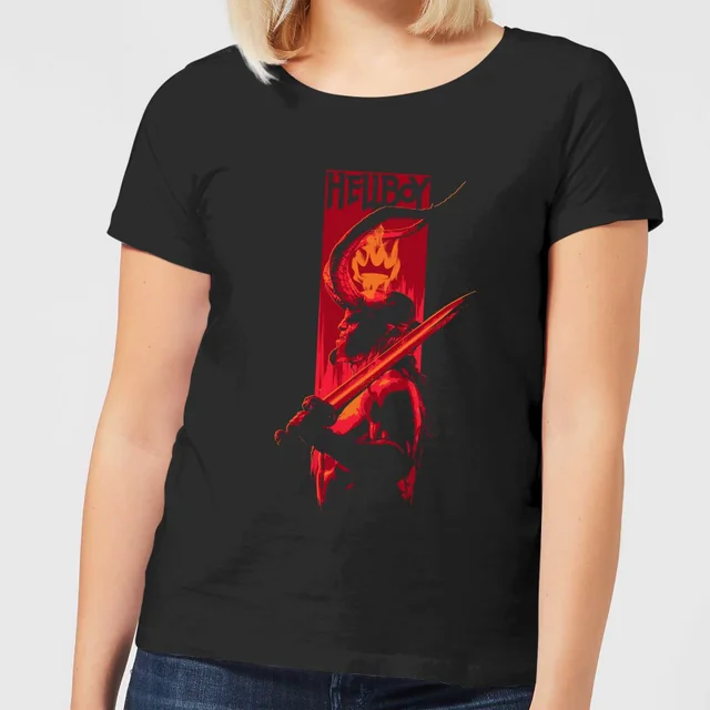 Hellboy Hail To The King Women's T-Shirt - Black