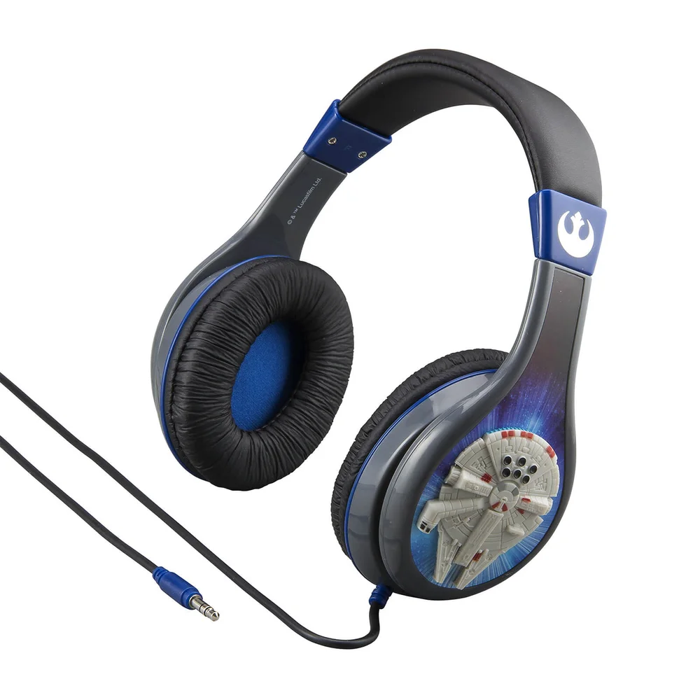 Star Wars Millennium Falcon Headphones with Kid Safe Technology Image 1