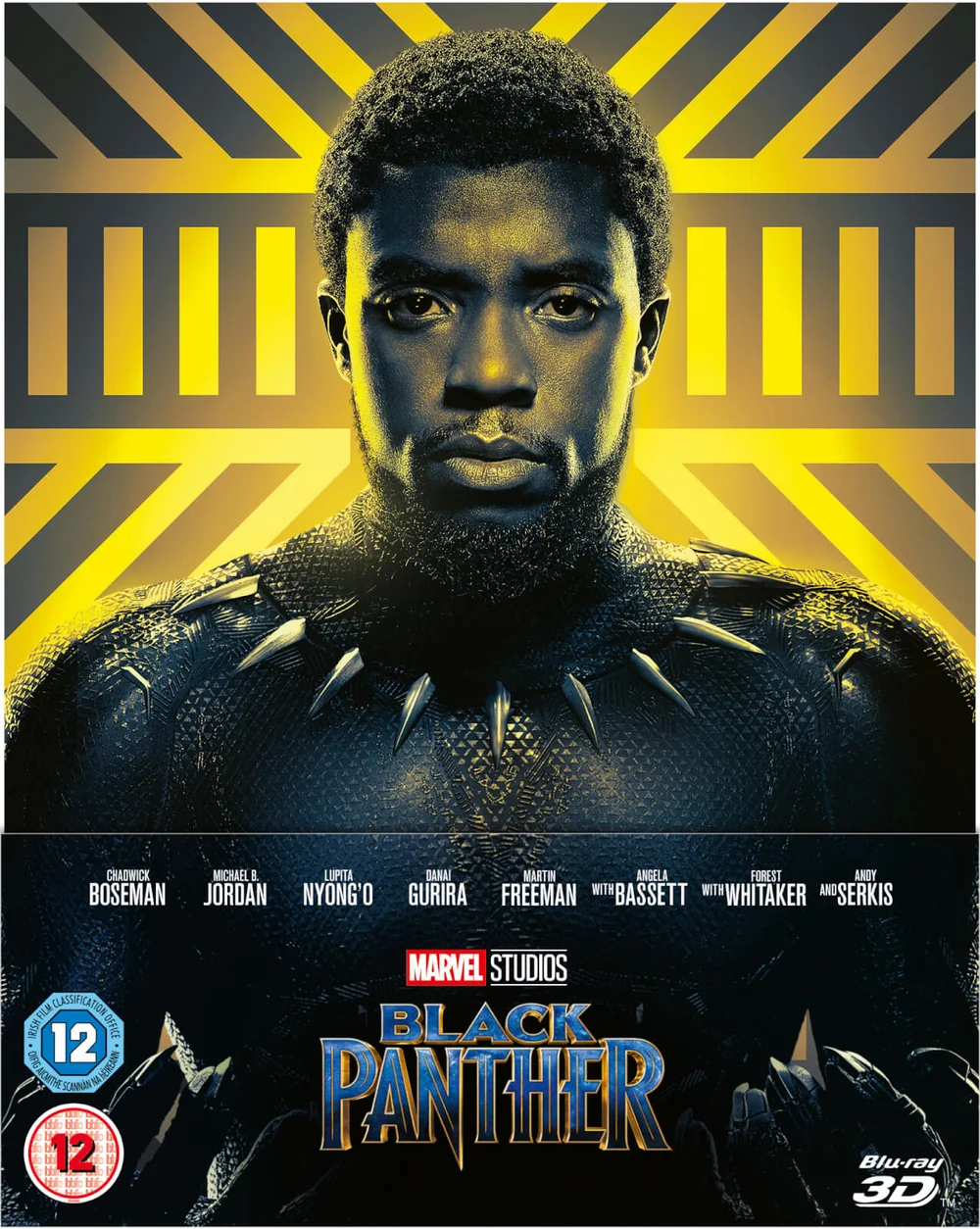 Black Panther 3D (Includes 2D Blu-ray) – Zavvi UK Exclusive Lenticular Edition Steelbook Image 1