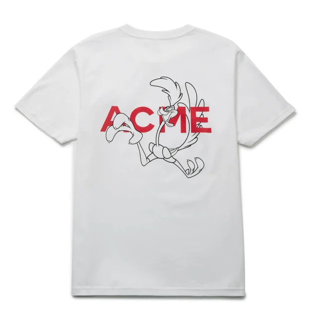 Looney Tunes ACME Capsule Road Runner Outline T-Shirt - White