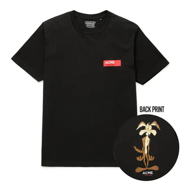 Looney Tunes ACME Capsule Wile E. Coyote Defeated T-Shirt - Black