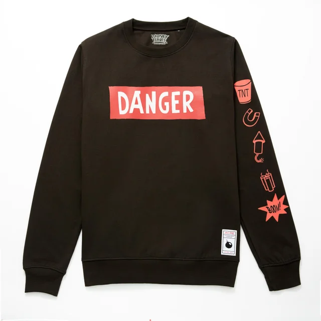 Looney Tunes ACME Capsule Danger Sweatshirt - Black