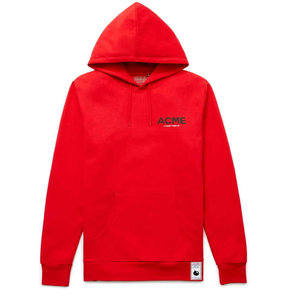 Looney Tunes ACME Capsule Wile E. Coyote TNT Hoodie - Red - S Image 1