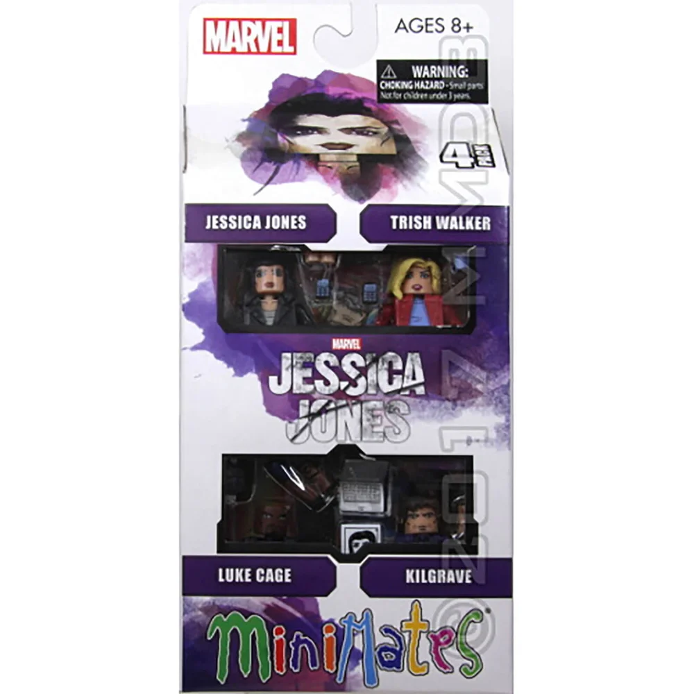 Minimates Marvel Defenders Netflix Jessica Jones - Series 1 Figure Box Set Image 1