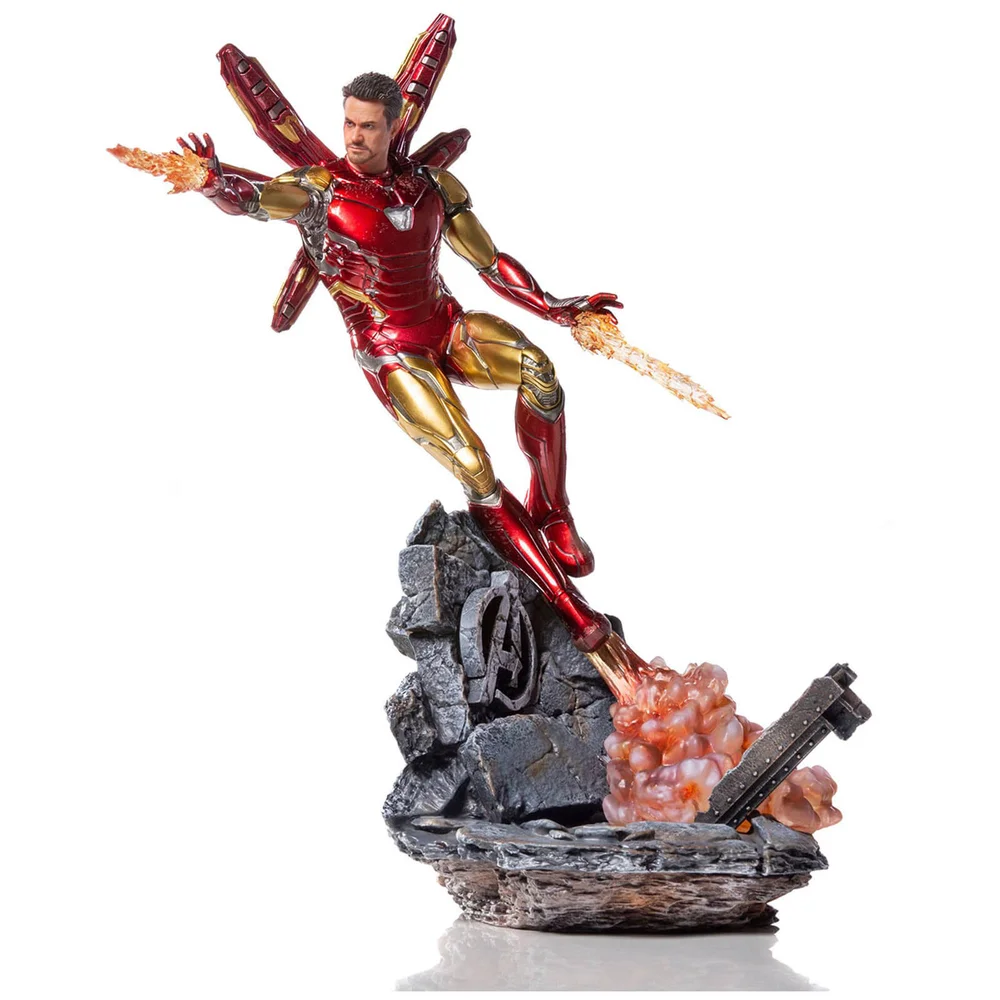 Iron Studios Avengers Endgame BDS Art Scale Statue 1/10 Iron Man Mark LXXXV Deluxe Version 29 cm Image 1