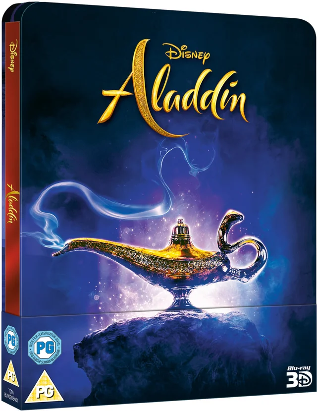Aladdin 3D (Includes 2D Blu-Ray) - Zavvi UK Exclusive Steelbook