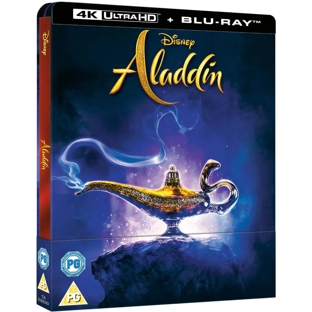 Aladdin 4K Ultra HD (Includes 2D Blu-Ray) - Zavvi UK Exclusive Steelbook Image 1