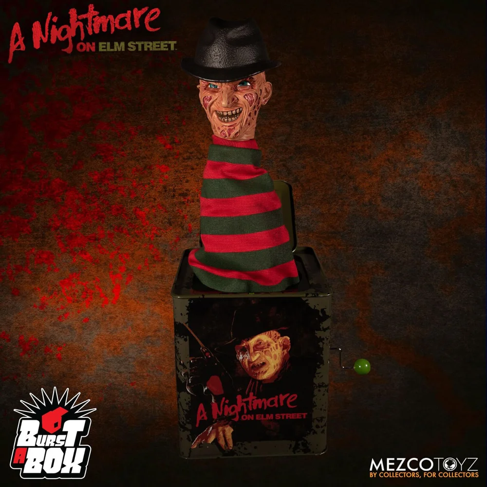 Mezco A Nightmare On Elm Street: Freddy Krueger Burst A Box Image 1