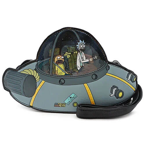 Loungefly Rick & Morty Spaceship Crossbody Bag Image 1