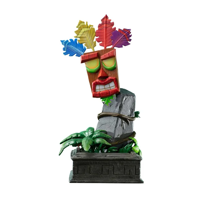 First 4 Figures Crash Bandicoot Mini Aku Aku Mask Resin Statue (40cm)