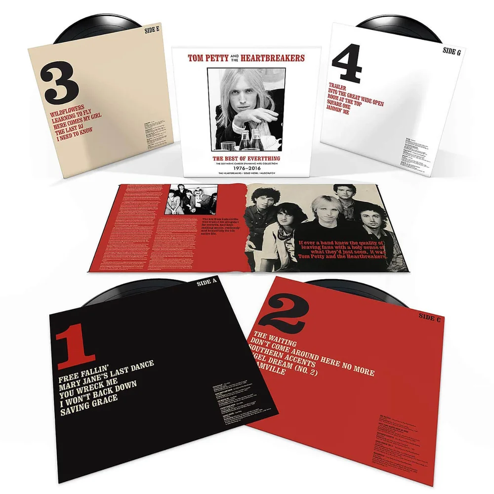 Tom Petty And The Heartbreakers - The Best Of Everything - The Definitive Career Spanning Hits Collection 1976-2016 Vinyl Set Image 1