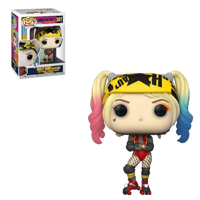 Birds of Prey Harley Quinn (Roller Derby) Pop! Vinyl Figure Image 1
