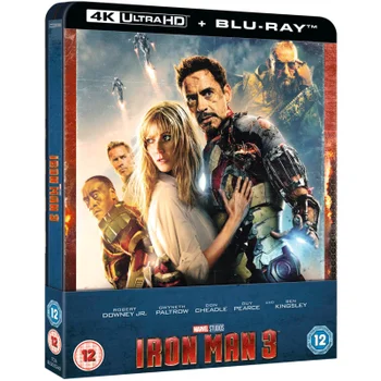 Iron Man 3 - 4K Ultra HD Zavvi UK Exclusive Steelbook