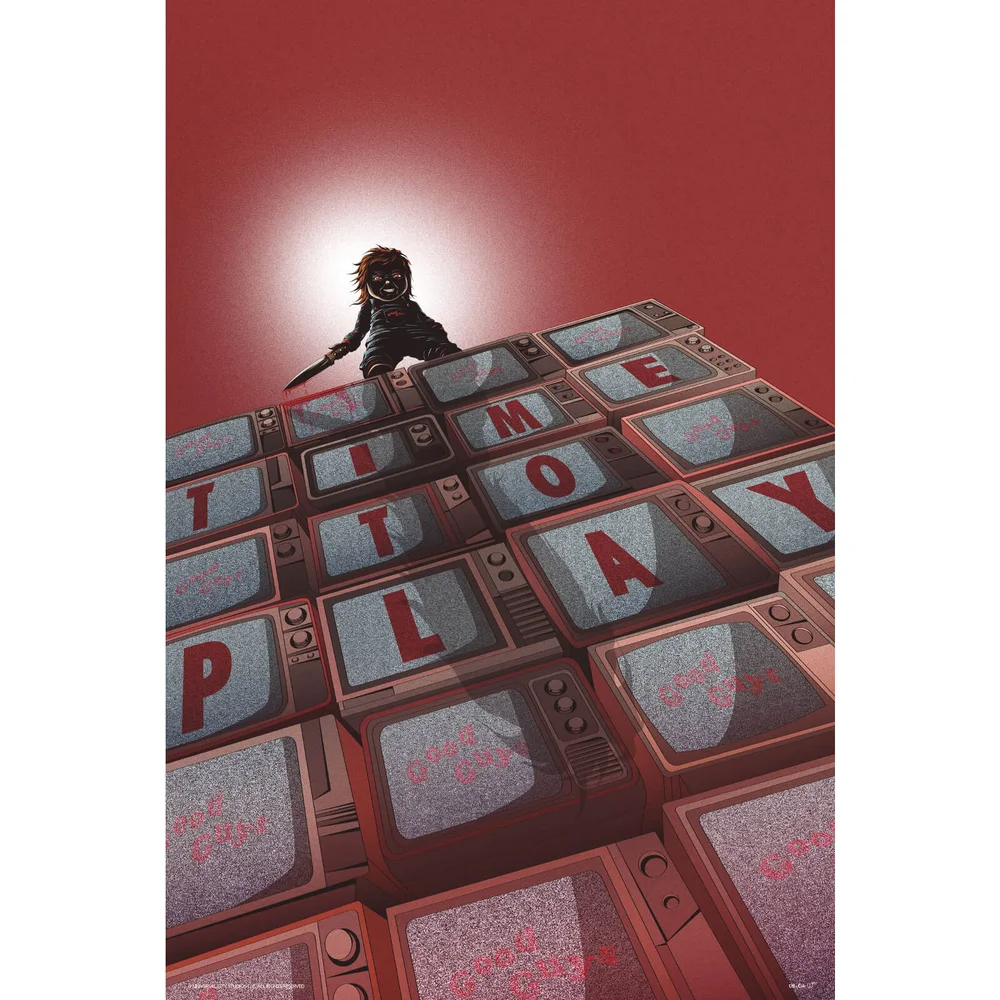 Child's Play "Chucky" Fine Art Giclee Image 1