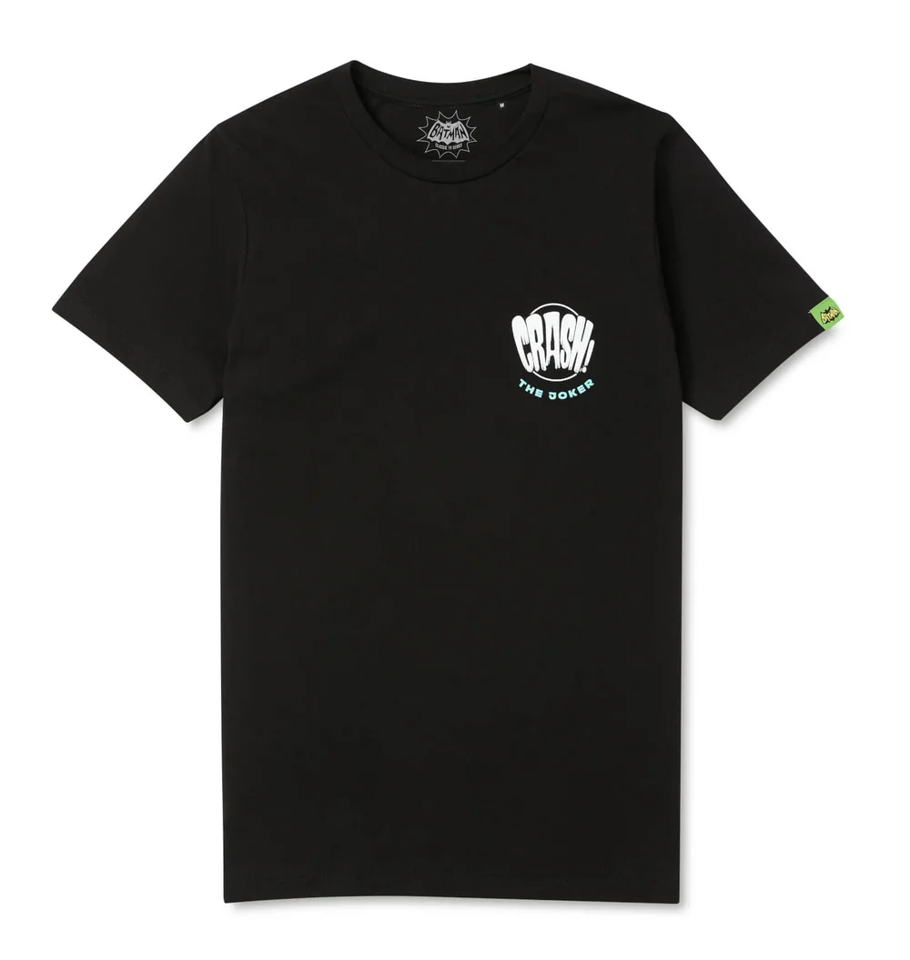 Batman Surf The Joker Crash T-Shirt - Black - S Image 1