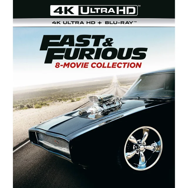 Fast & Furious 1-8 - 4K Ultra HD