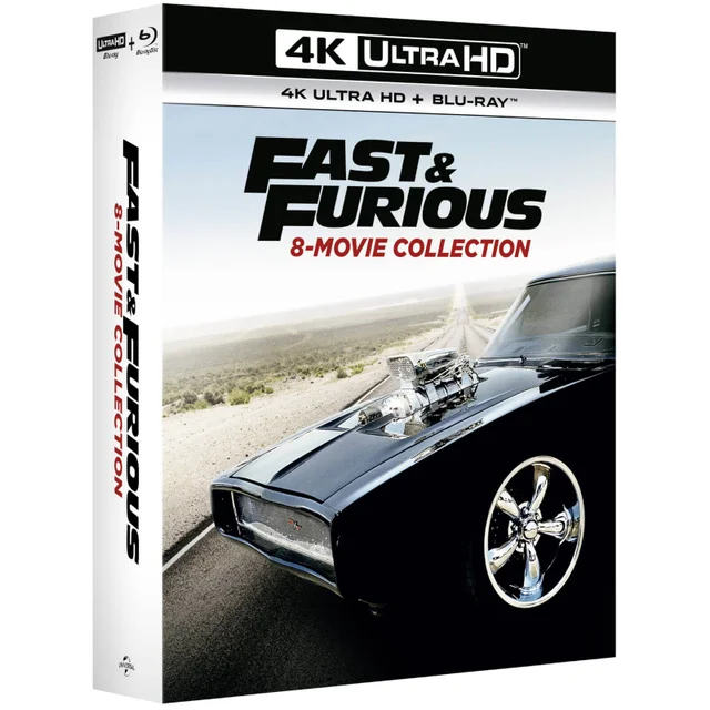 Fast & Furious 1-8 - 4K Ultra HD