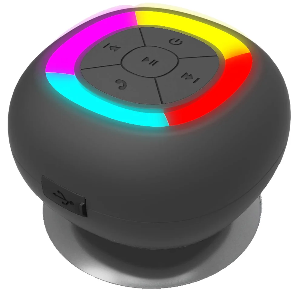 Sharper Image LED Google Assist Shower Speaker Image 1