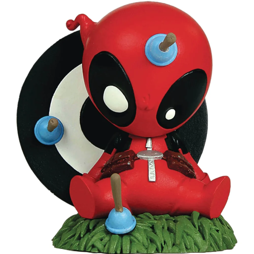 Gentle Giant Marvel Animated Mini-Heroes Deadpool PVC Statue Image 1
