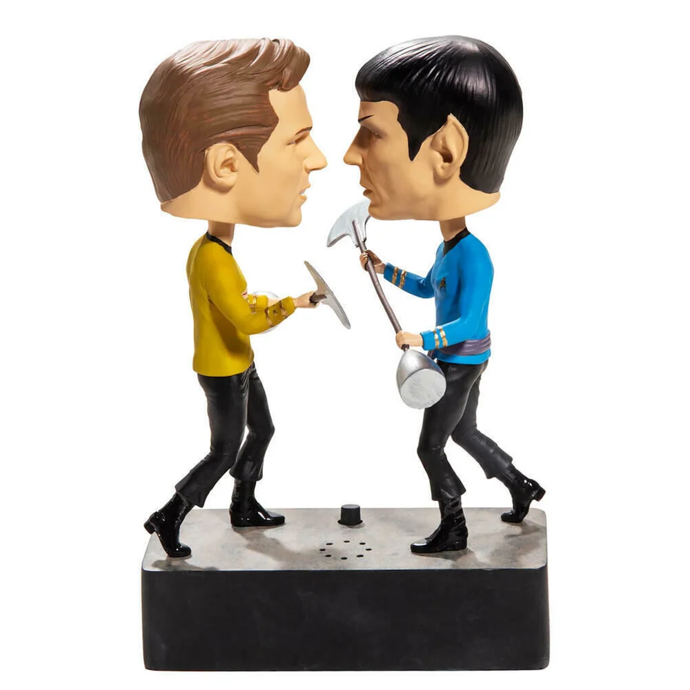 Star Trek Amok Time Kirk vs. Spock Bobble Heads Image 1