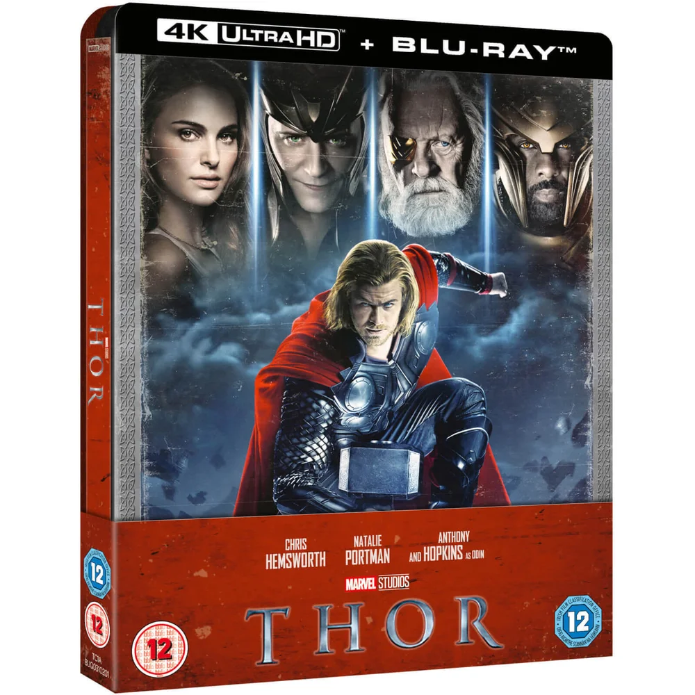 Thor - 4K Ultra HD (Includes 2D Blu-ray) Zavvi UK Exclusive Steelbook Image 1