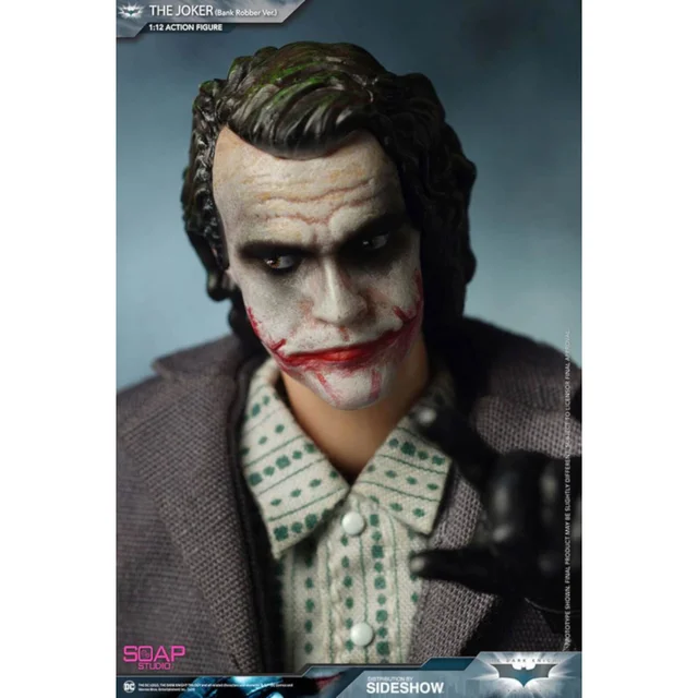 Soap Studio Batman: The Dark Knight 1/12 The Joker (Bank Robber Version) 17cm Action Figure