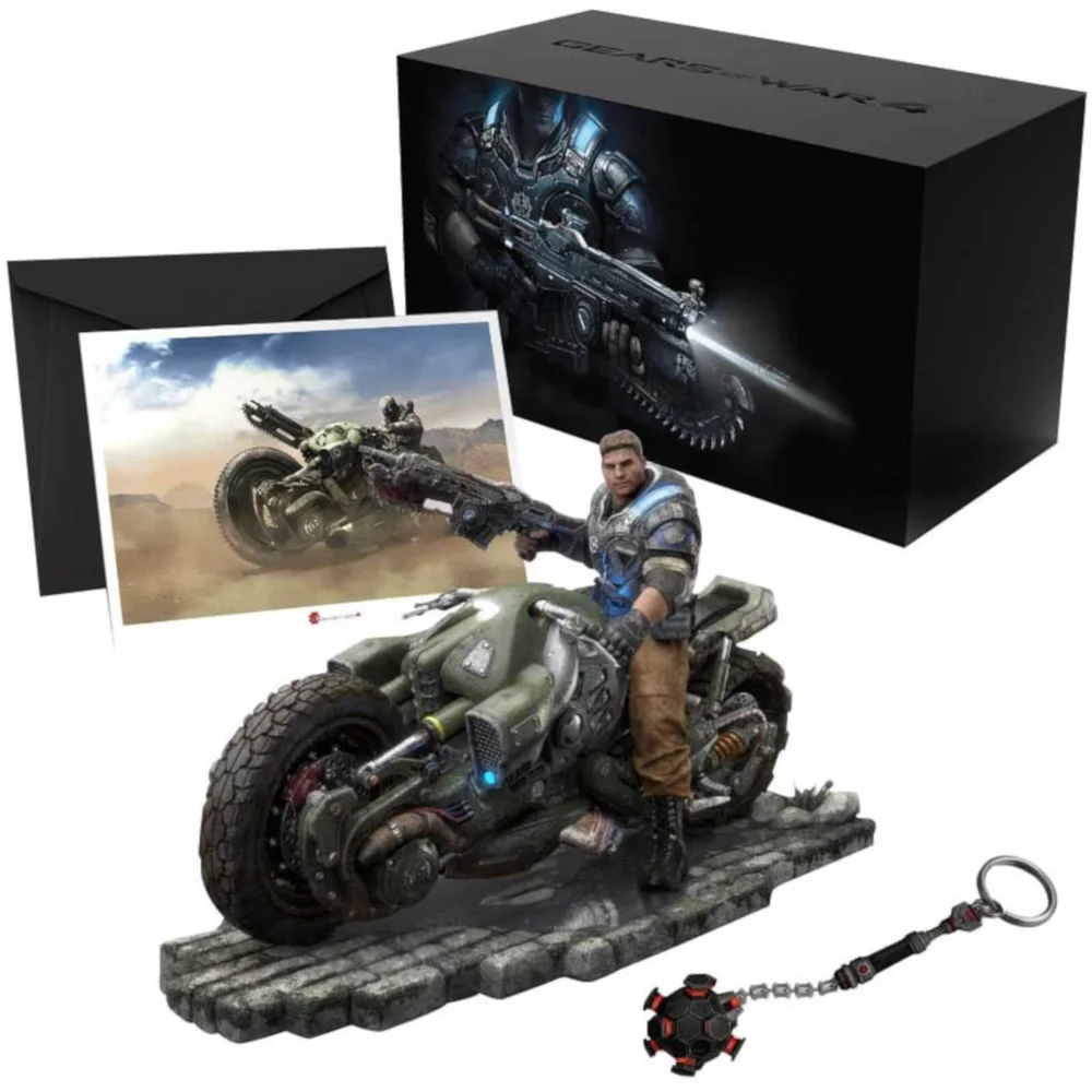 Gears of War 4 Collector's Edition - JD Fenix on COG Bike Premium Statue - 28cm (Game NOT included) Image 1