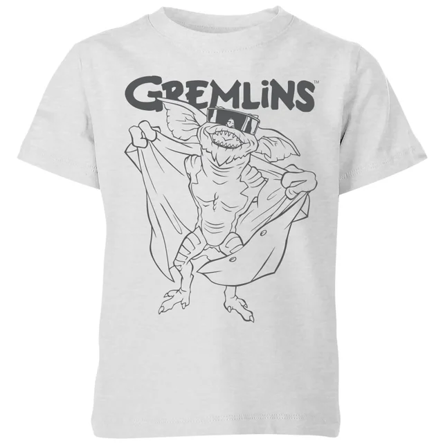 Gremlins Spike's Glasses Kids' T-Shirt - Grey