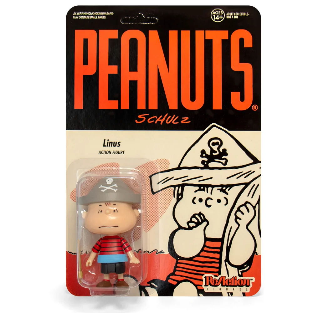 Super7 Peanuts ReAction Figure - Pirate Linus Image 1