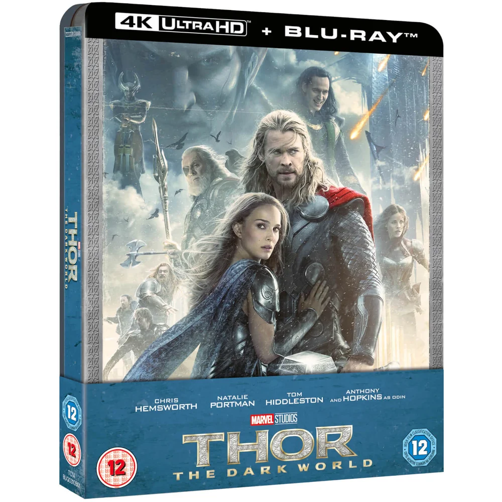 Thor: The Dark World – 4K Ultra HD Zavvi UK Exclusive Steelbook (Includes 2D Blu-Ray) Image 1