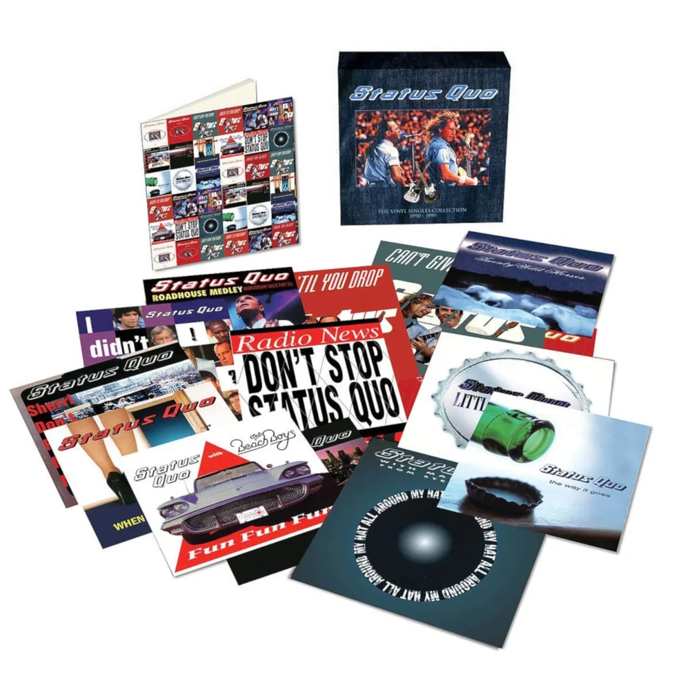 Status Quo - The Vinyl Singles Collection:1990s 7" Single Box Set Image 1