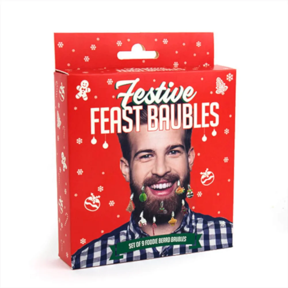Festive Beard Baubles Image 1