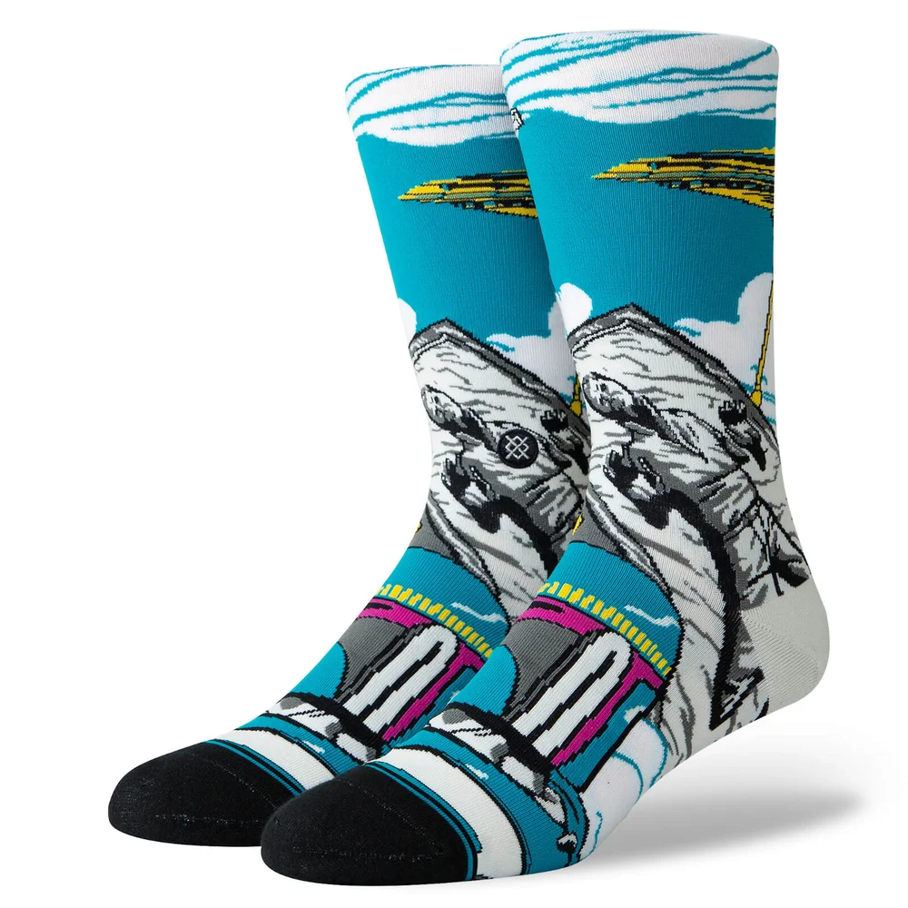 Stance Star Wars Warped Bobba Socks - L Image 1