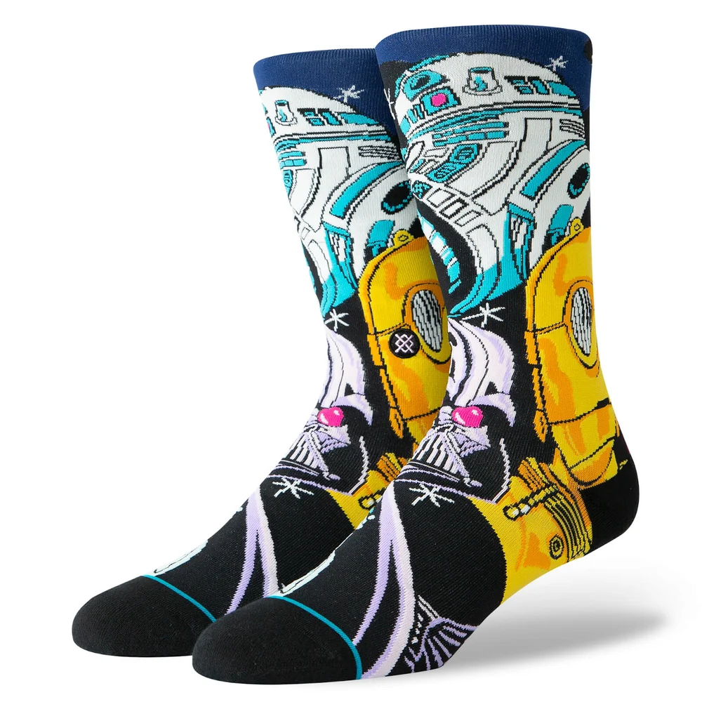 Stance Star Wars Warped R2D2 Socks - M Image 1