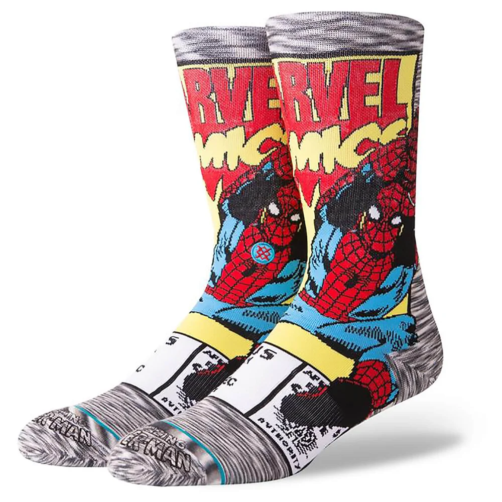 Stance Marvel Spider-Man Comic Socks - M Image 1