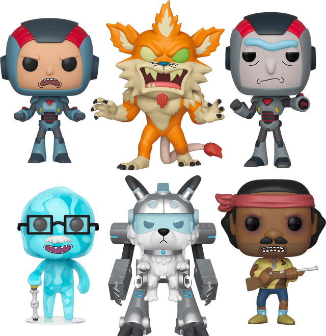 NYTF Rick and Morty Pop! Collection
