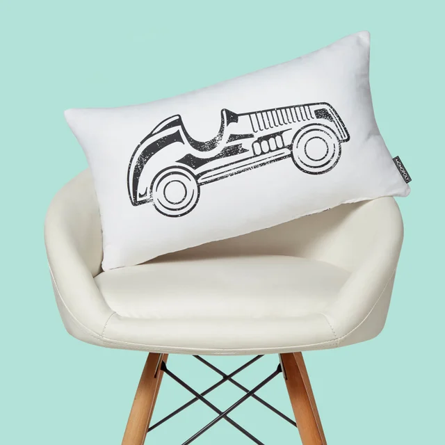 Monopoly Car Rectangular Cushion