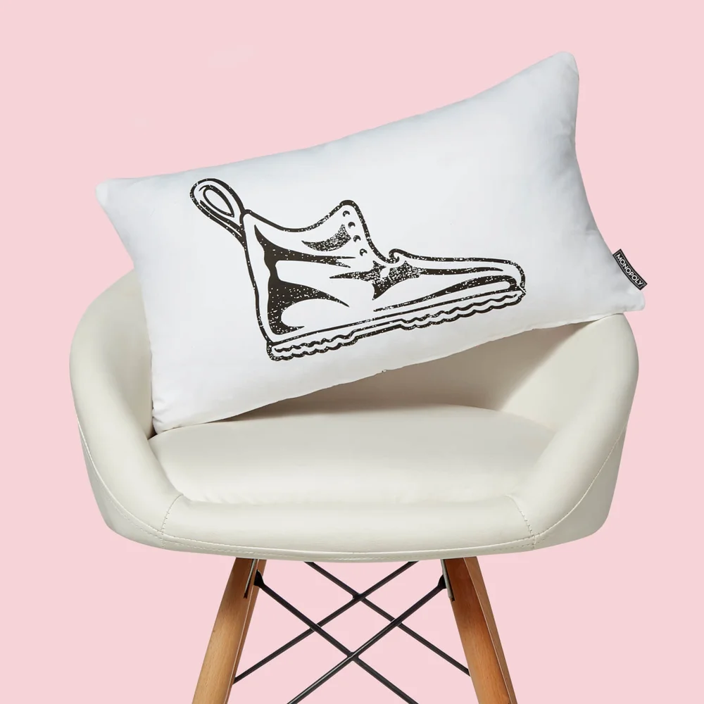 Monopoly Boot Rectangular Cushion - 30x50cm - Soft Touch Image 1