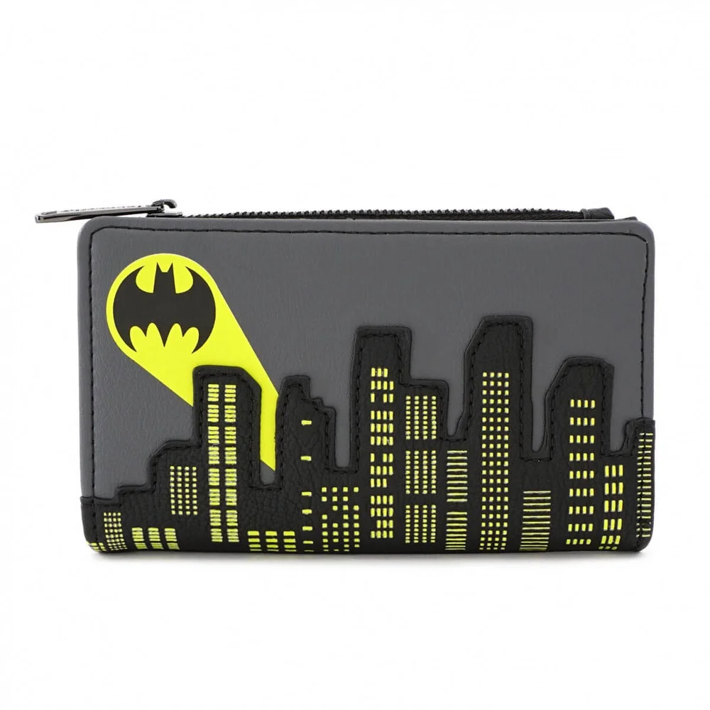 Loungefly DC Comics Dc Batman Bat Signal Flap Wallet Image 1