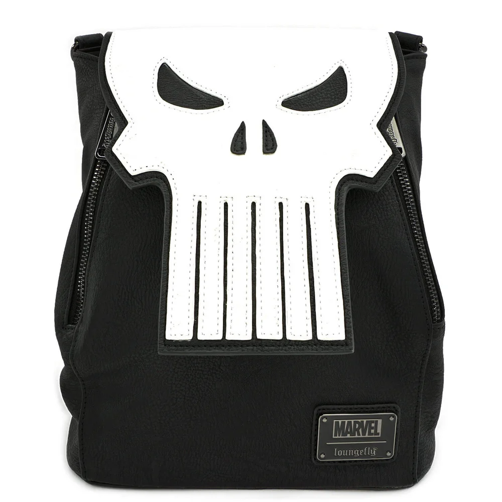 Loungefly Marvel Punisher Skull Mini Backpack Image 1