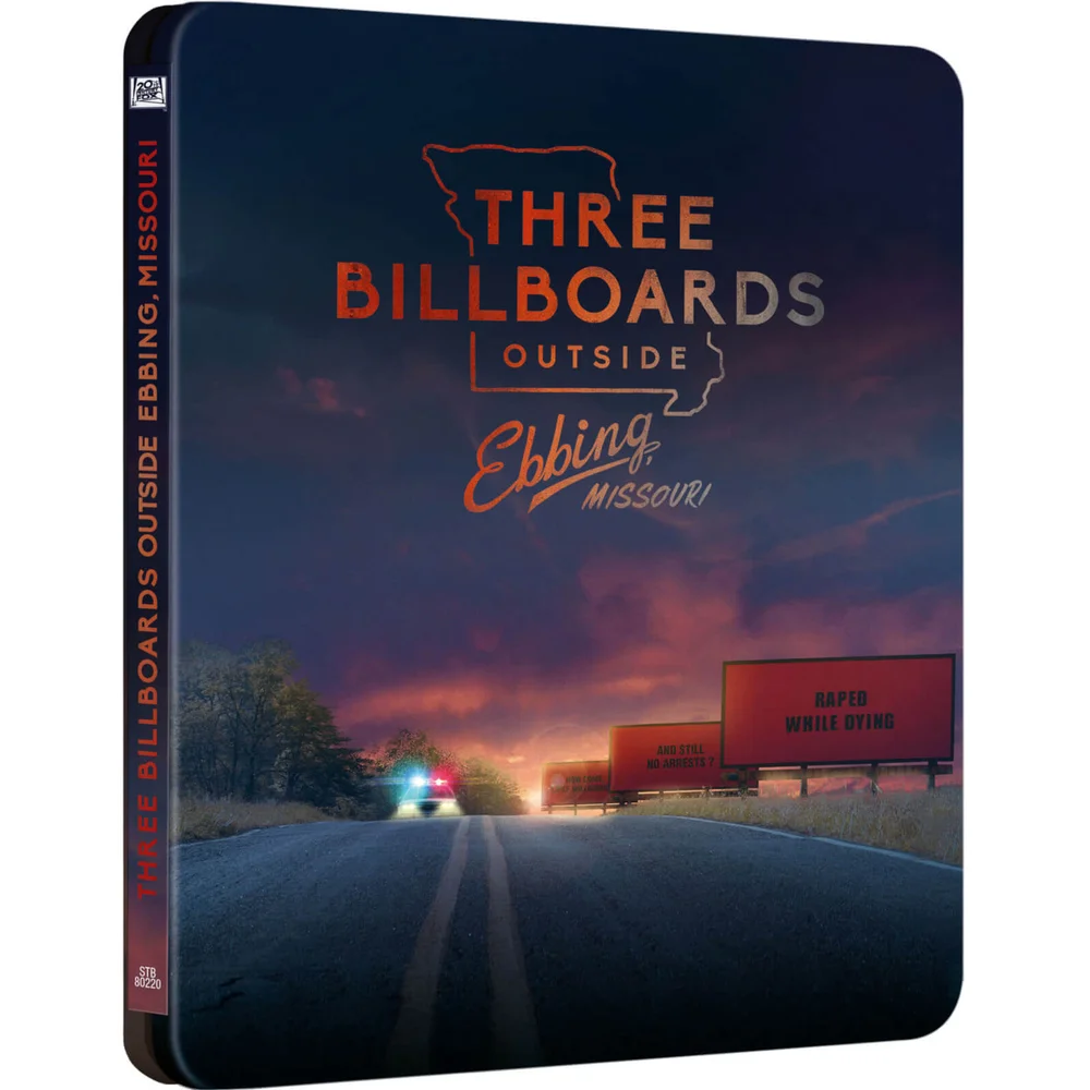 Three Billboards Outside Ebbing, Missouri - Zavvi UK Exclusive 4K UHD Steelbook Image 1