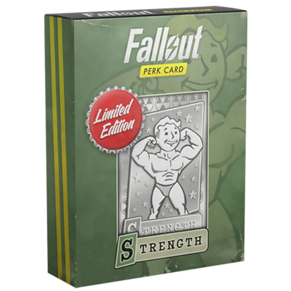 Fallout Limited Edition Perk Card - Strength (#1 out of 7) Image 1