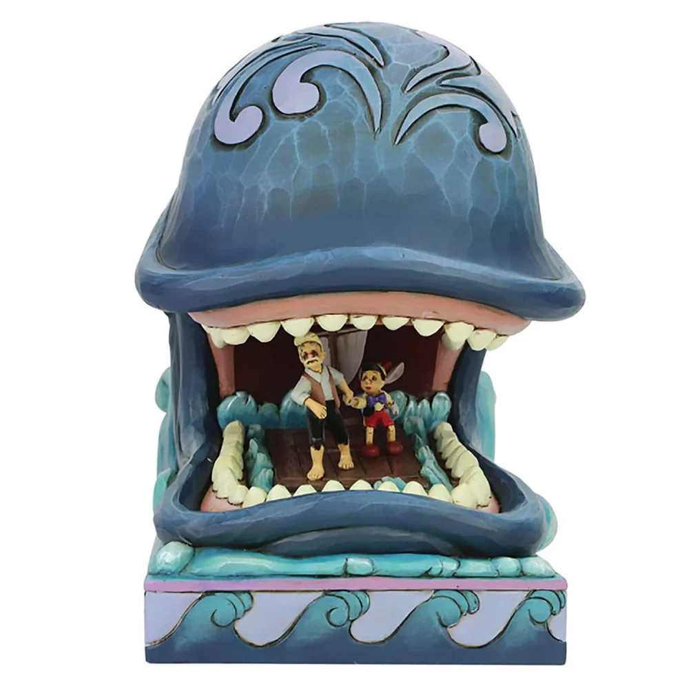 Disney Traditions - A Whale of a Whale (Monstro with Geppetto and Pinocchio Figurine) Image 1