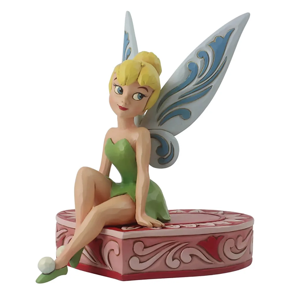 Disney Traditions - Love Seat (Tinker Bell on a Box of Chocolates Figurine) Image 1