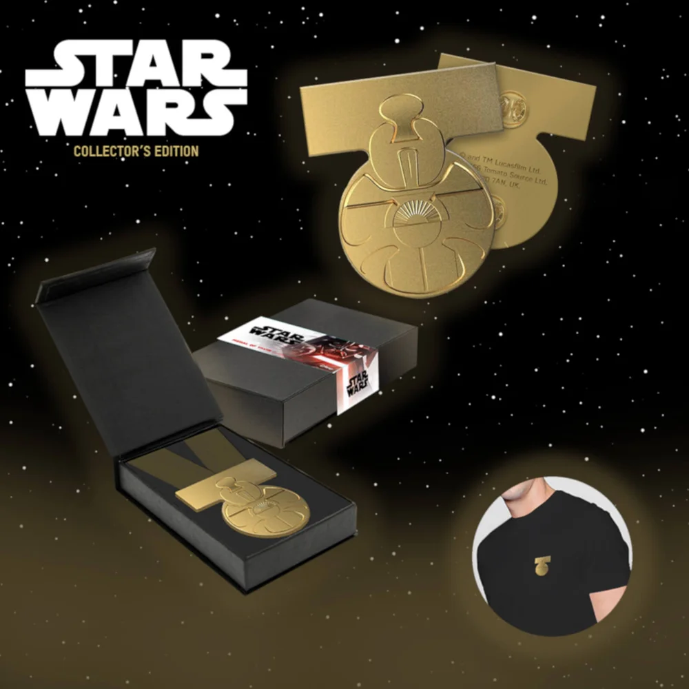 Star Wars Official Medal of Yavin Collector's Pin Badge - Zavvi Exclusive Image 1