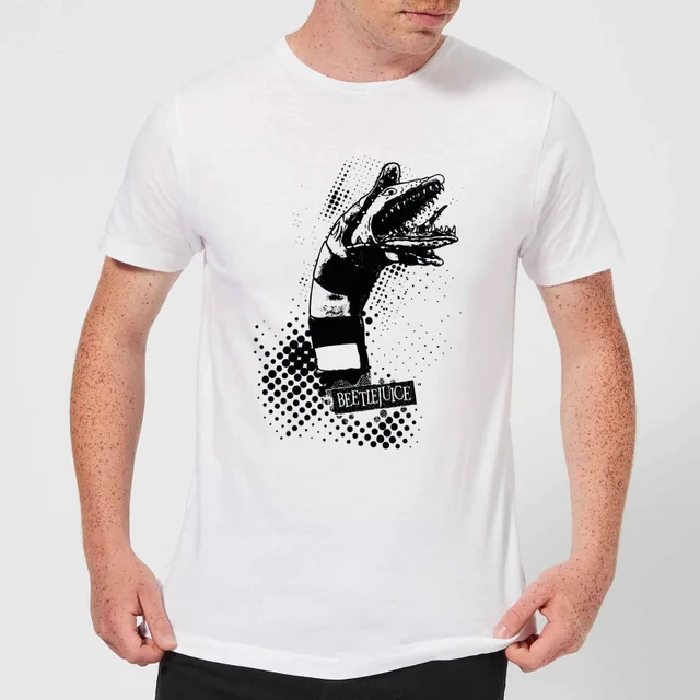 Beetlejuice Sandworm Attack Unisex T-Shirt - White