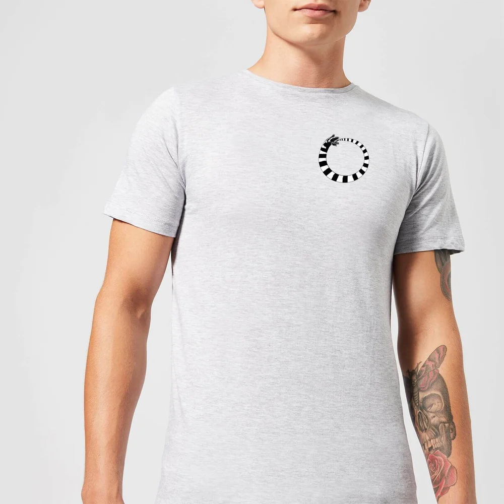 Beetlejuice Sandworm Pocket Tee Unisex T-Shirt - Grey - S - Grey Image 1